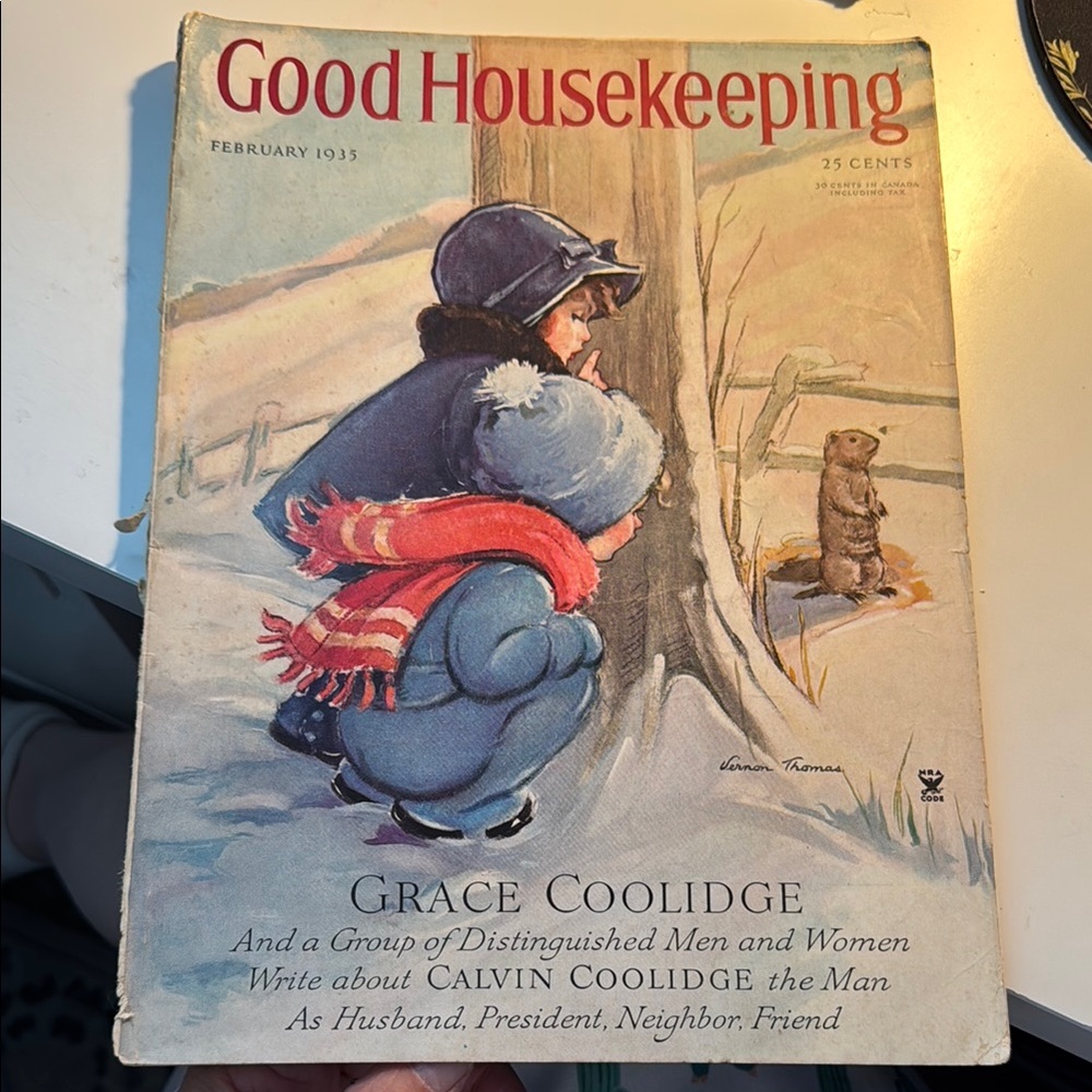 Vintage Good Housekeeping Magazine Cover Art